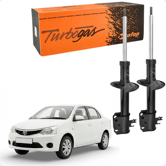 Par Amortecedor Dianteiro Etios Sedan 2014 2015 Origin Cofap