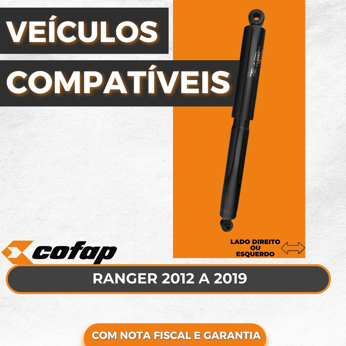 Amortecedor Traseiro Cofap Turbogas Ranger 12/19 Gb48238