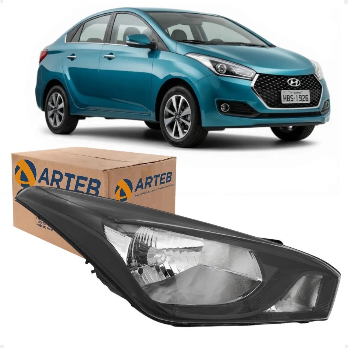 Farol Hb20 Hb20s 2012 2013 2014 2015 16 17 18 19 Arteb Origi