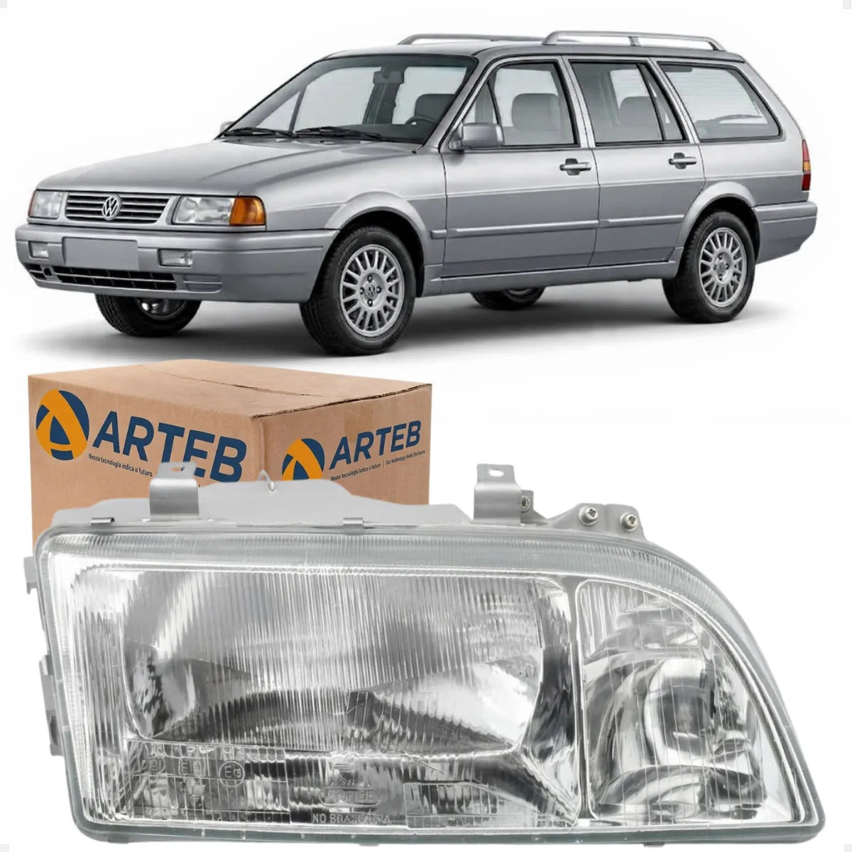 Farol Santana Quantum 1.8 2.0 1991 A 1998 Modelo Arteb