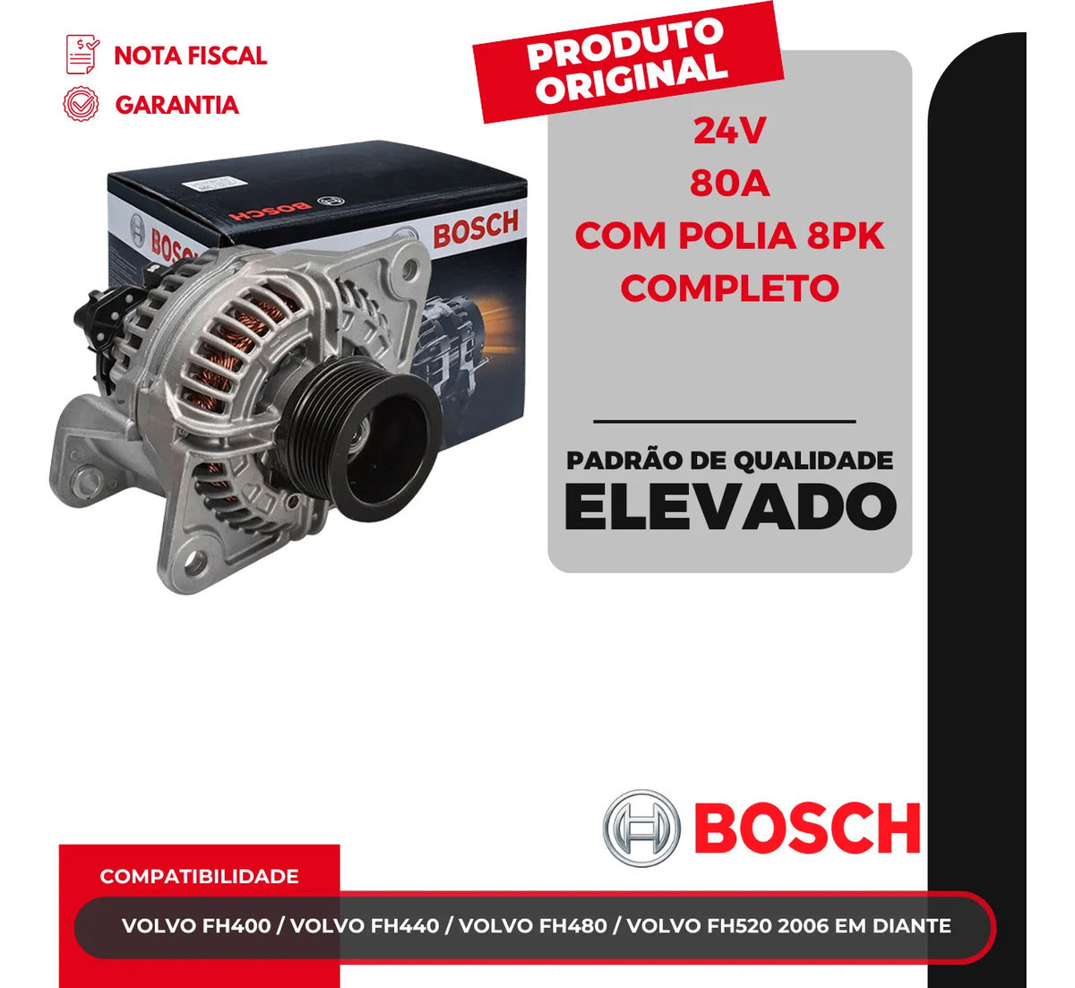 Alternador Bosch 1986a00923