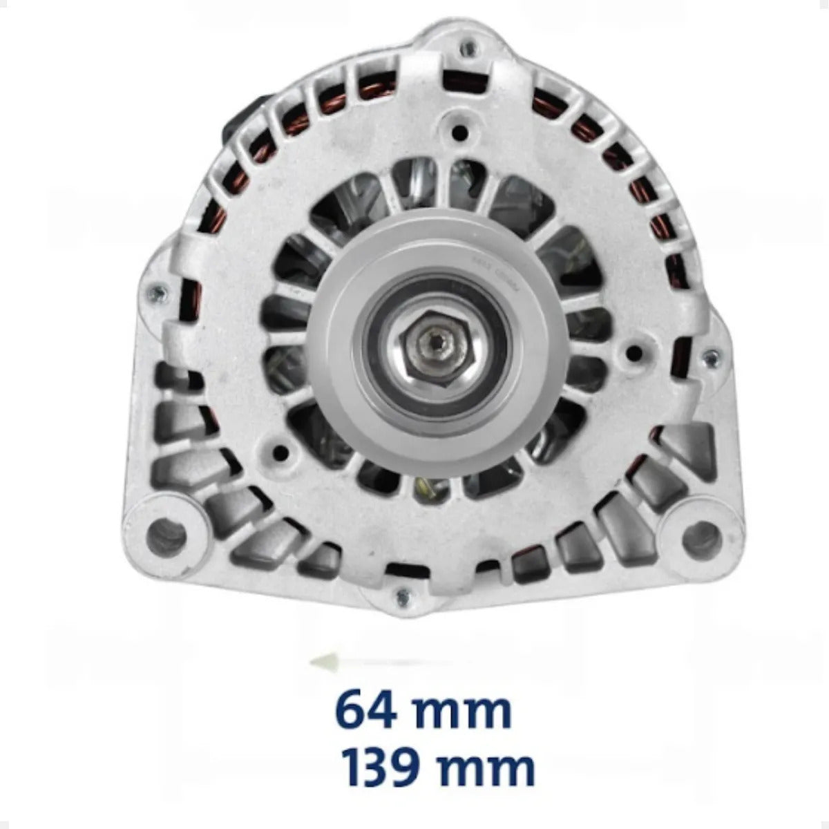 Alternador Euro 70039 12v 140a Blazer/s10 2.8 Diesel 12v 140