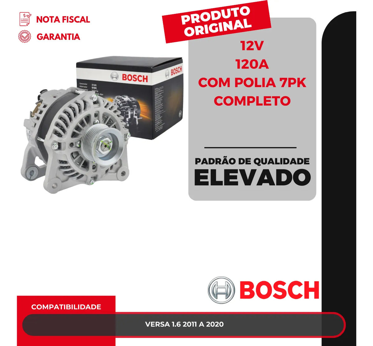 Alternador Bosch 1986a00767