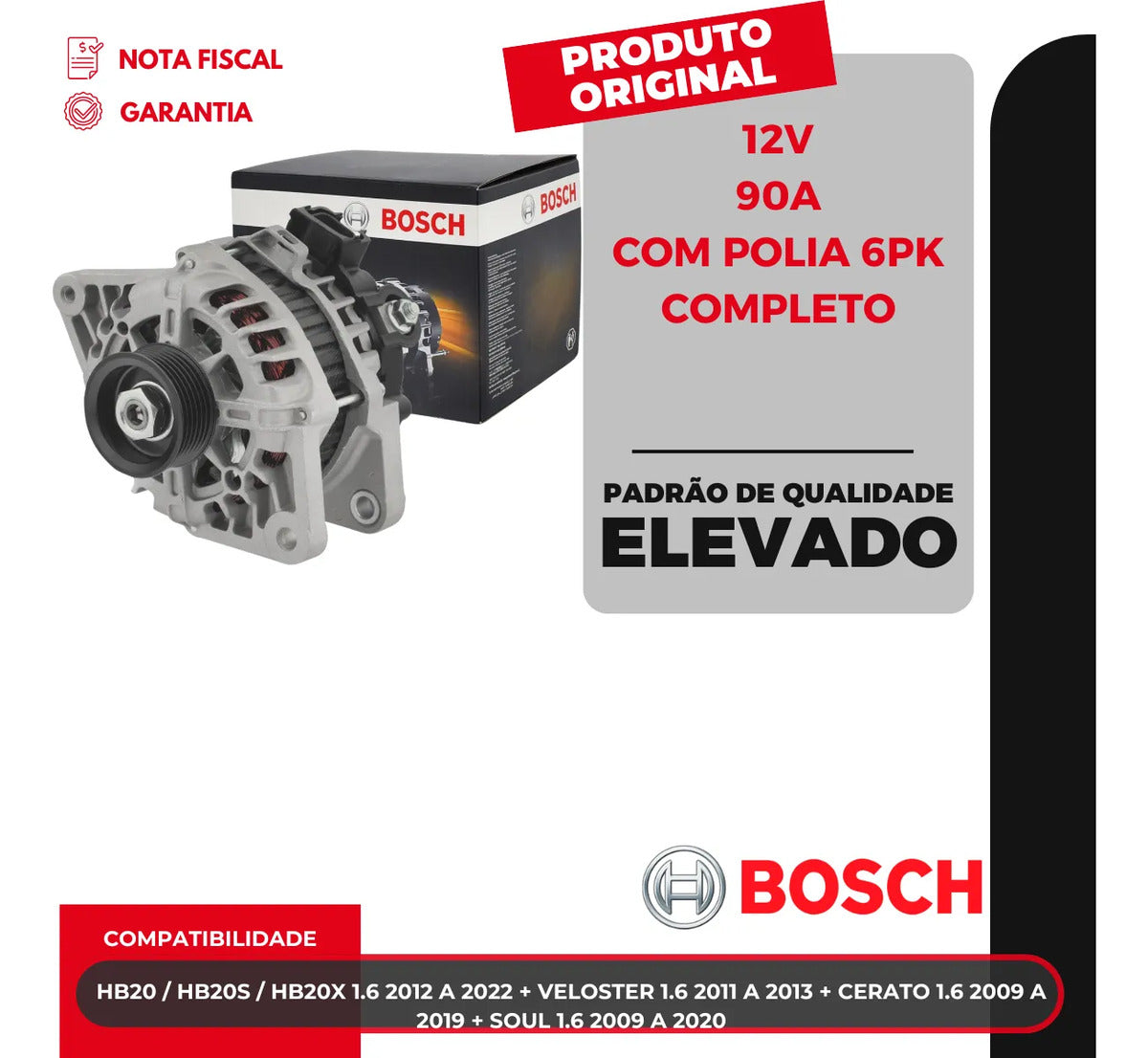 Alternador Bosch 1986a01578