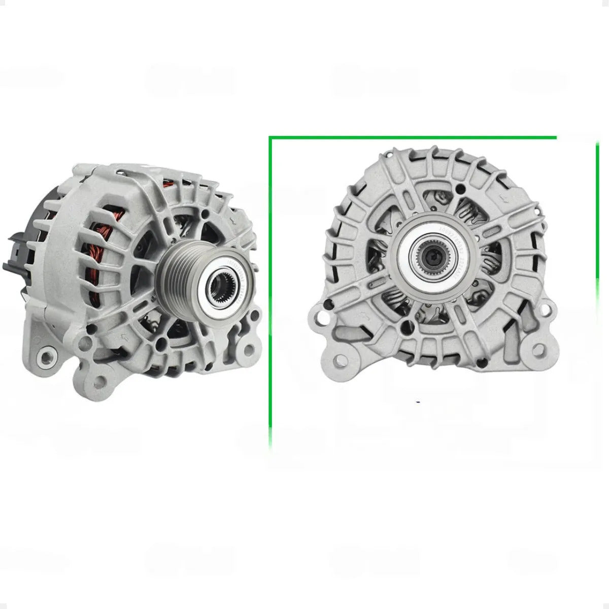 Alternador Audi-a3 2003 2004 2005 12v 140a Com Polia 6pk