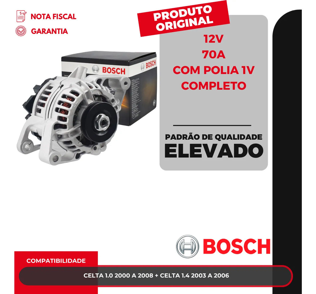 Alternador Bosch 1986a01973