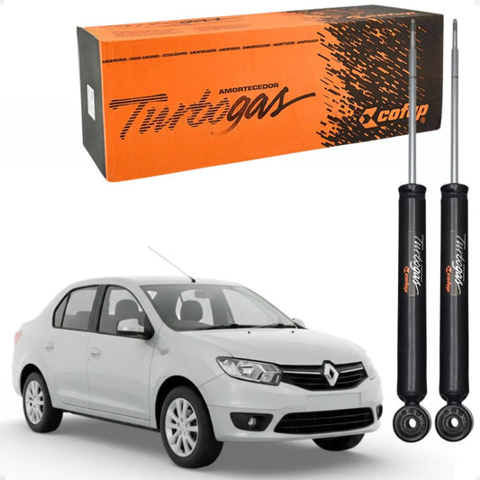 Par Amortecedor Traseiro Renault Symbol 2009 A 2013 Cofap