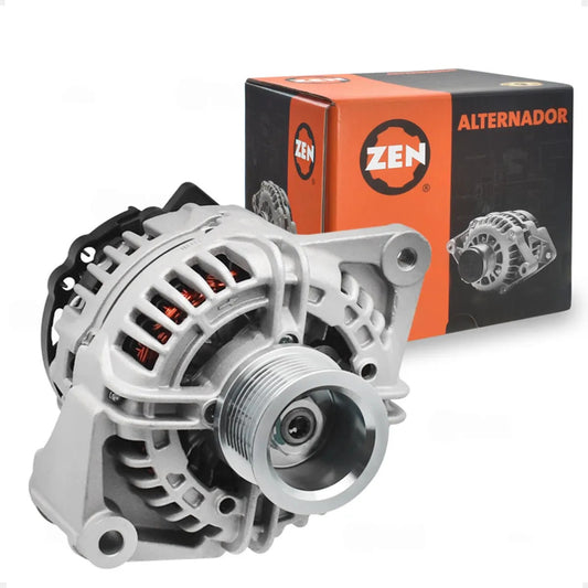 Alternador Zen Ford Cargo 12v 90a Com Polia Completo