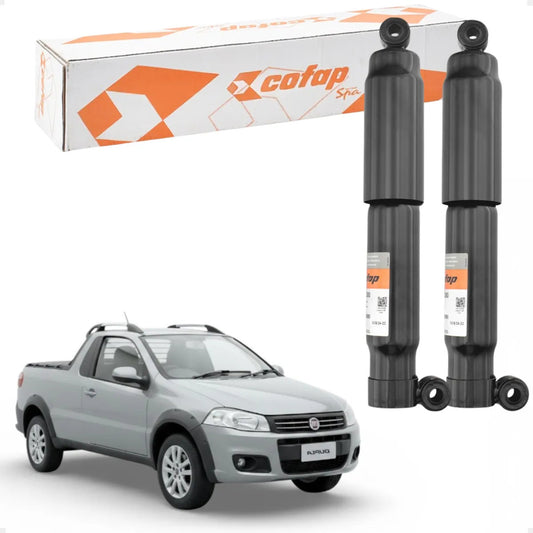 Par Amortecedor Traseiro Spa Strada 1999 A 2020 - Cofap