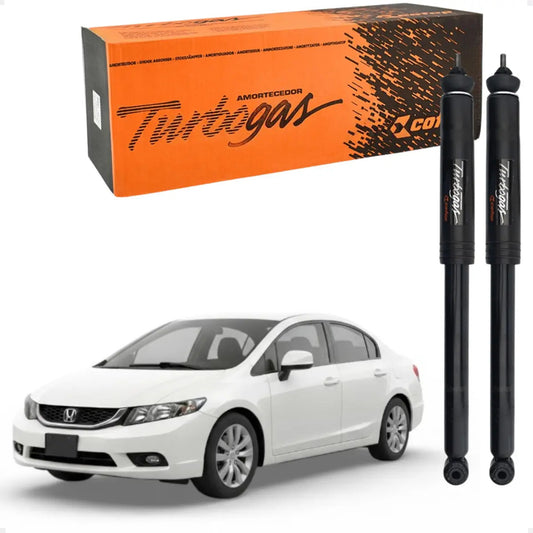 Par Amortecedor Traseiro Original Cofap New Civic 2008 2009