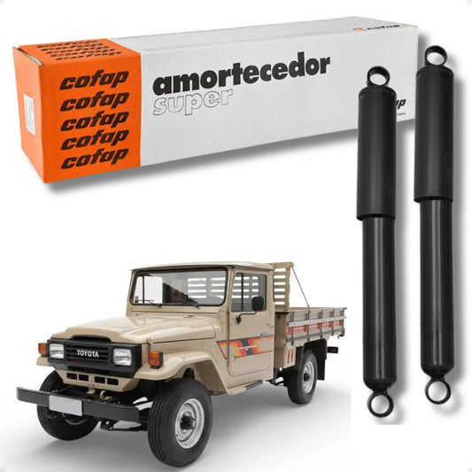 Par Amortecedor Dianteiro Bandeirante 1970 A 1994 Cofap