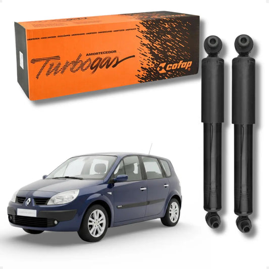 Par Amortecedor Traseiro Renalt Scenic Original Cofap