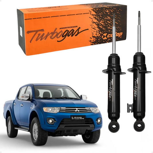 Par Amortecedor Dianteiro L200 Triton 2013 Com Sds Cofap
