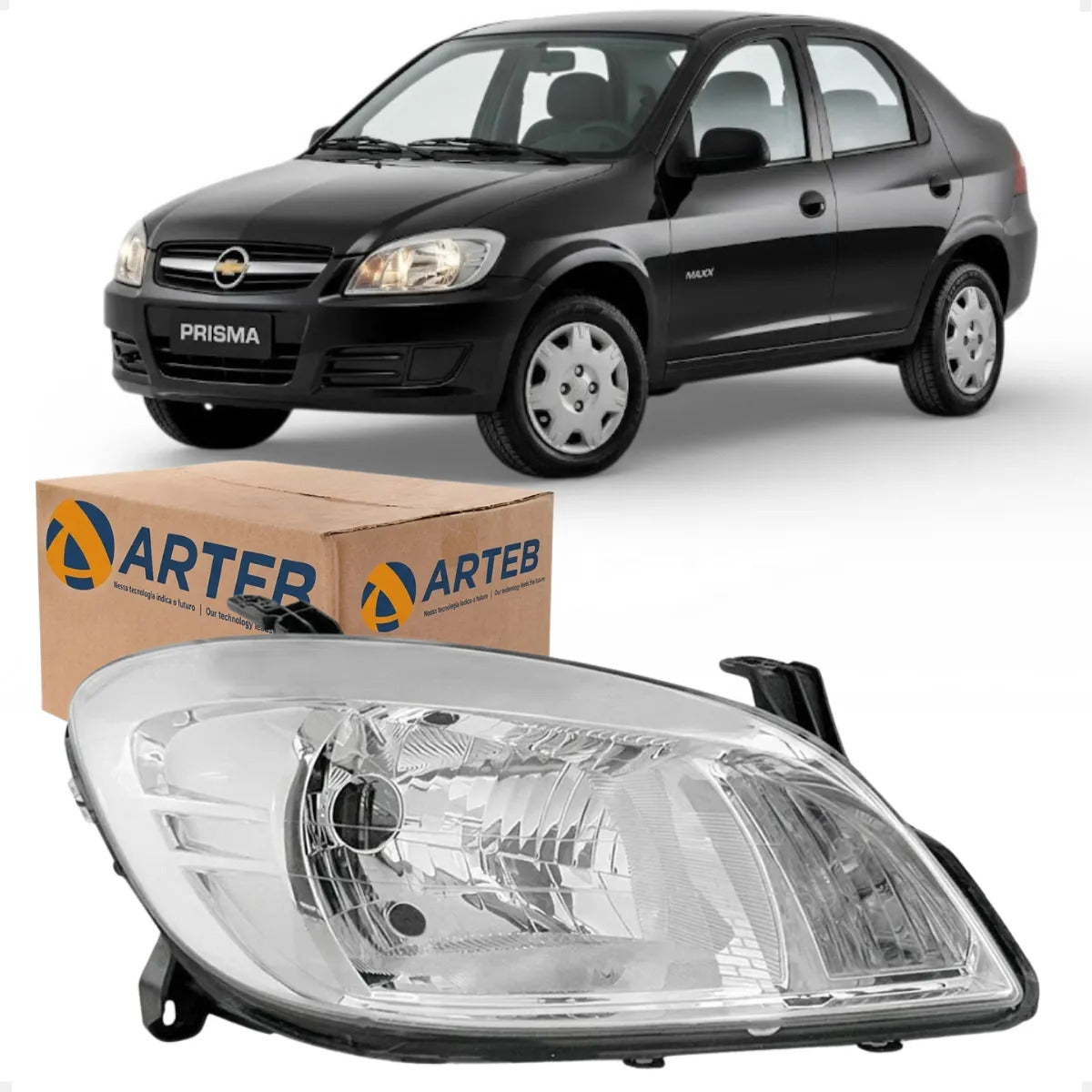 Farol Celta Prisma 2006 2007 2008 2009 2010 2011 Arteb