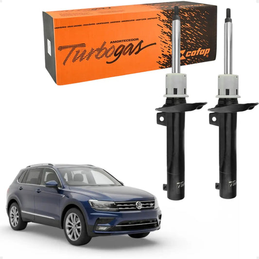 Par Amortecedor Dianteiro Tiguan 2012 Original Cofap Novo