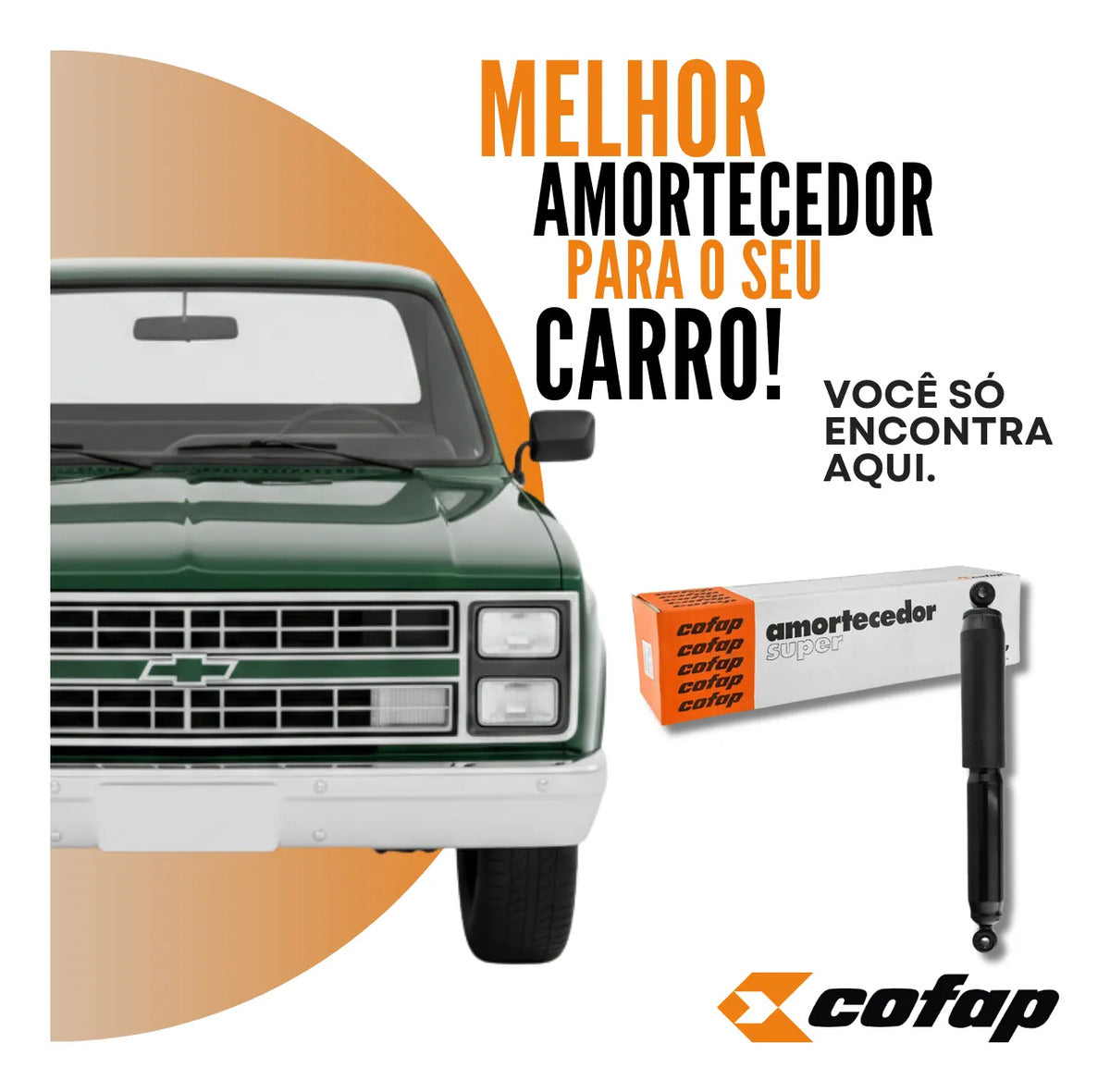 Amortecedor Traseiro D20 1993 1994 1995 1996 1997 Cofap