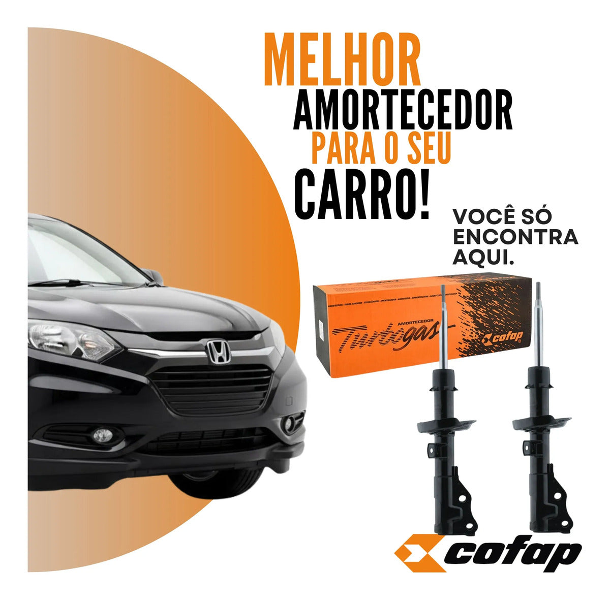 Par Amortecedor Dianteiro  - Cofap - Gp33285 - Gp33286