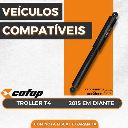 Amortecedor Traseiro Troller T4 3.2 20v 2016 2017 Cofap