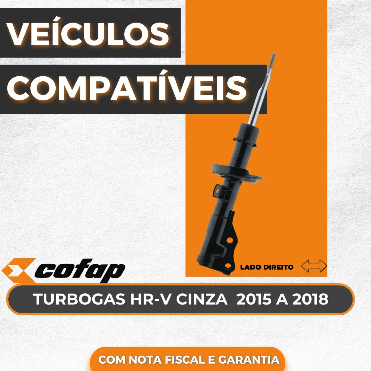 Amortecedor Dianteiro Direito - Cofap - Gp33286