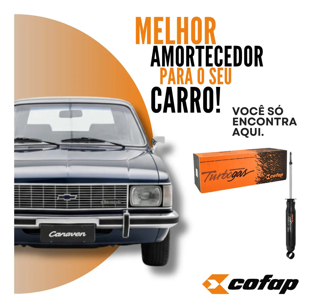 Amortecedor Traseiro Cofap Opala 1987 88 1989 1991 1992 1993