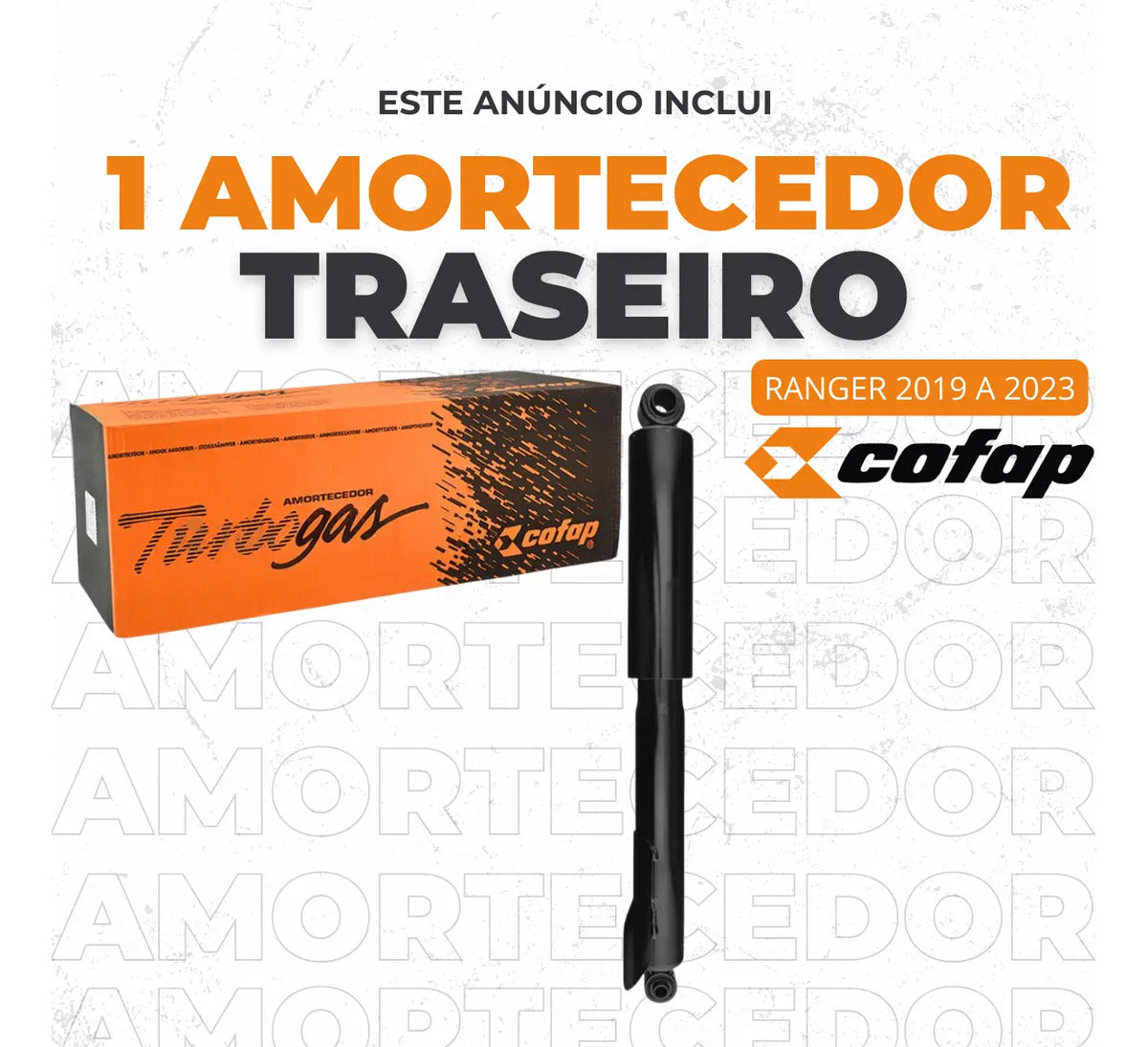 Amortecedor Traseiro Ranger Black 2.2 Diesel 4x2 Cofap