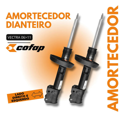 Par Amortecedor Dianteiro Vectra 06 11 Cofap Gp32605 Gp32606