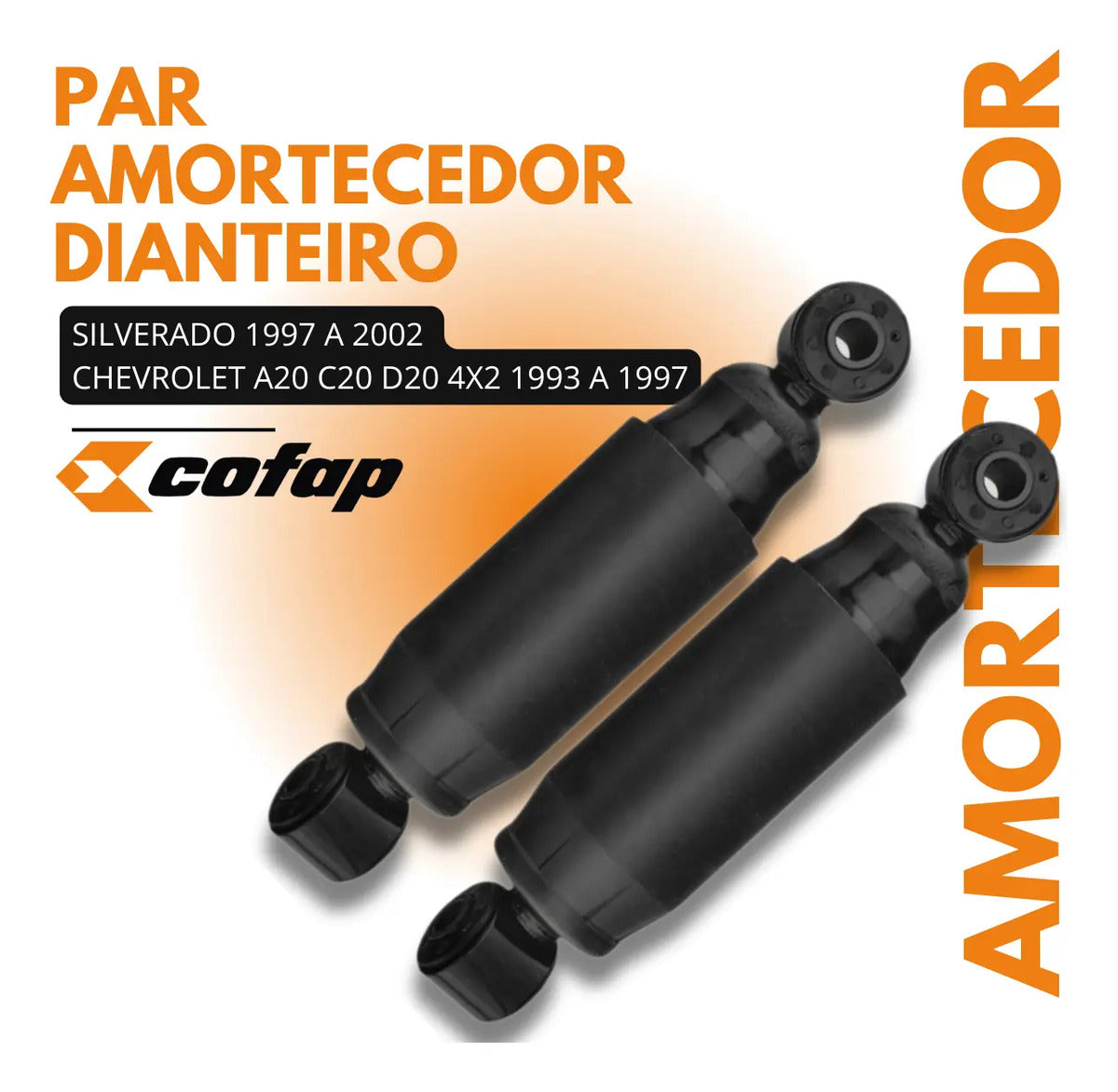 Par Amortecedor Dt Cofap Gm A20/c20/d20 Silverado 93..l12108