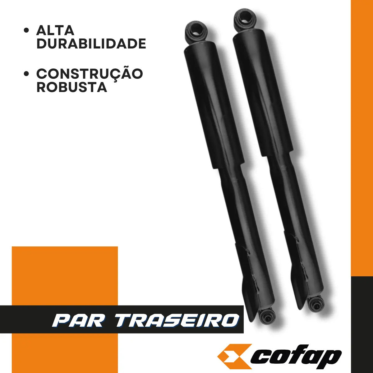 Par Amortecedor Traseiro Ranger Black 2.2 Diesel 4x2 Cofap