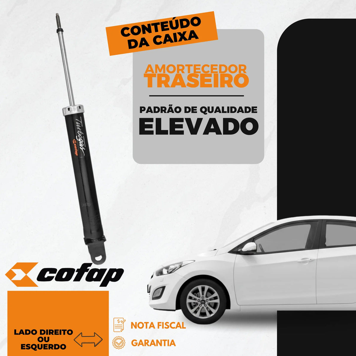 Amortecedor I30 09/12 Traseiro Cofap Gb48232