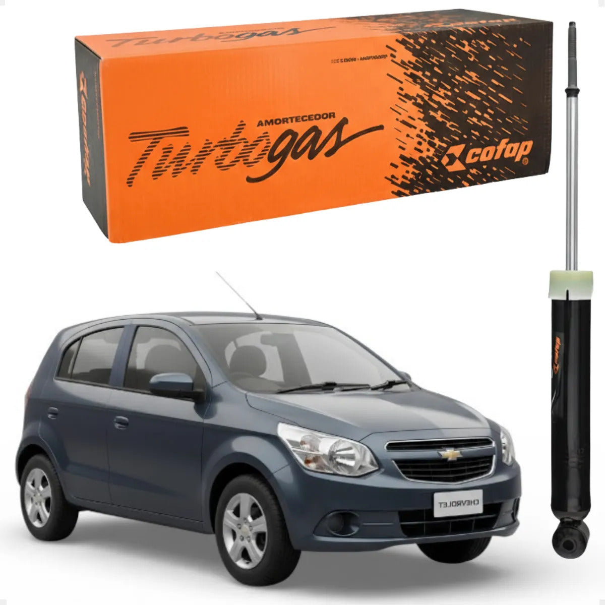 Amortecedor Traseiro Original Cofap Agile 1.4 2009 A 2014