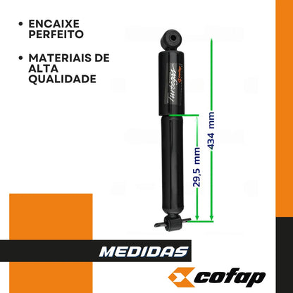 Par Amortecedor Dianteiro S10 4x4 1995 A 2006 Original Cofap