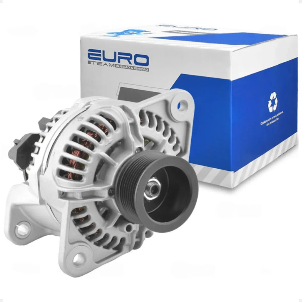 Alternador Trator New Holland 24v 120a Com Polia 8pk