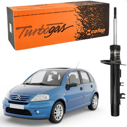 Amortecedor Dianteiro Citroen C3 03 A 2012 Cofap Lado Esquer