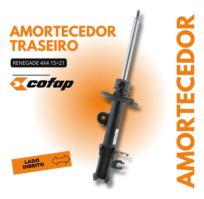 Amortecedor Traseiro Direit Renegade 4x4 15/21 Cofap Gp33230