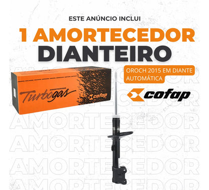 Amortecedor Dianteiro Oroch Automático 2015 A 2024 Cofap
