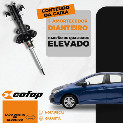 Amortecedor Dianteiro Fit City 2009 2010 2011 2012 13 Cofap