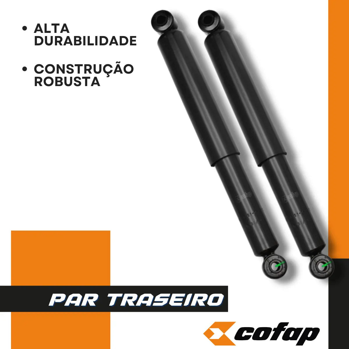 Par Amortecedor Traseiro Sprinter 310 313 1995 Á 2012 Cofap