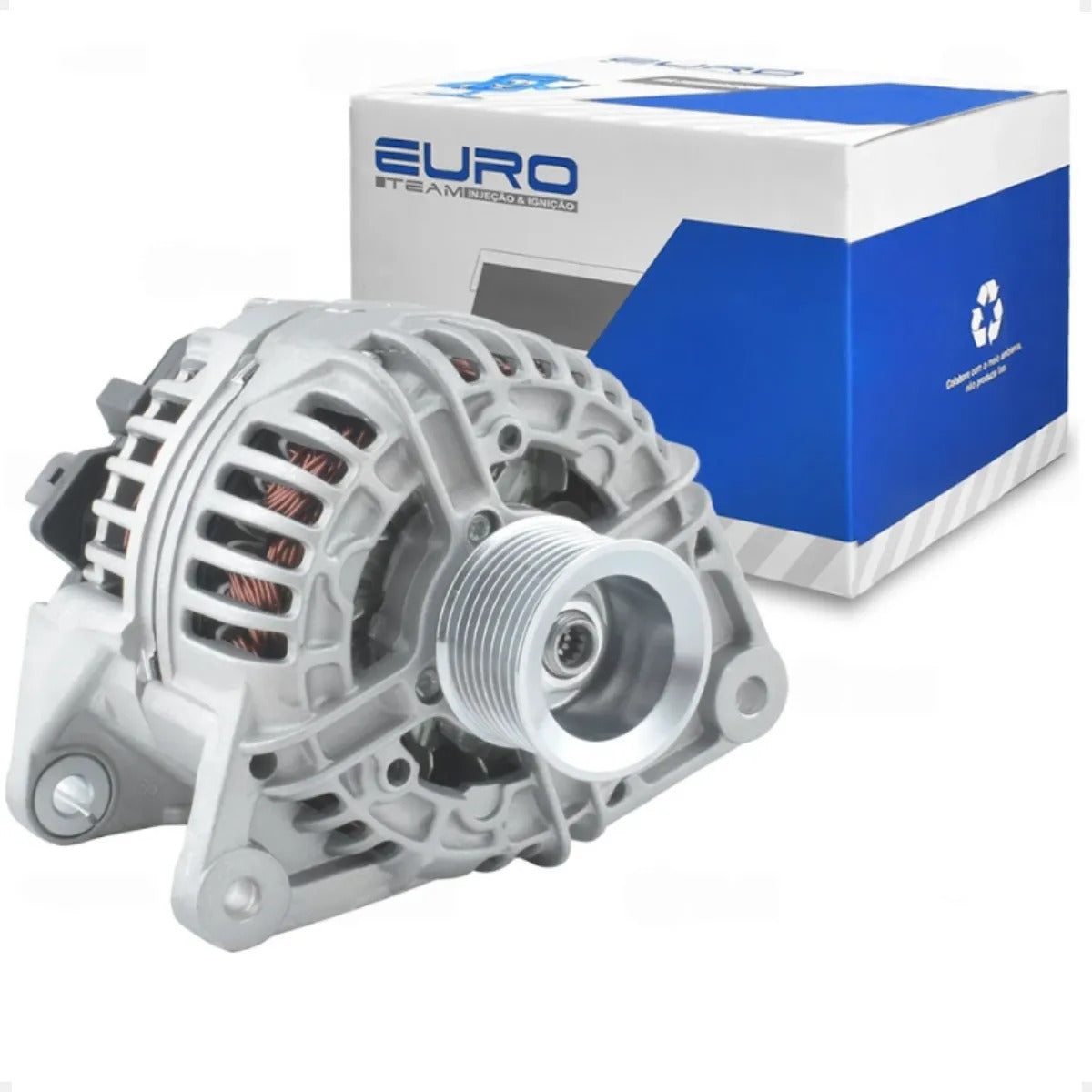 Alternador Case Cx / New Holland Tl 12v 120a Com Polia 8pk