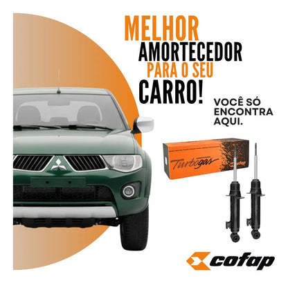 Par Amortecedor Dianteiro L200 Triton 2010 2011 2012 Cofap