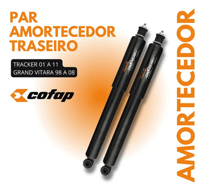 Par Amortecedores Traseiros Cofap Tracker Grand Vitara