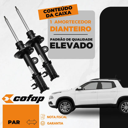 Par Amortecedor Dianteiro Toro 2.0 Flex/diesel Cofap