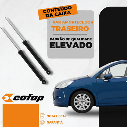 Par Amortecedor Traseiro Cofap Fiesta 2003 A 2004