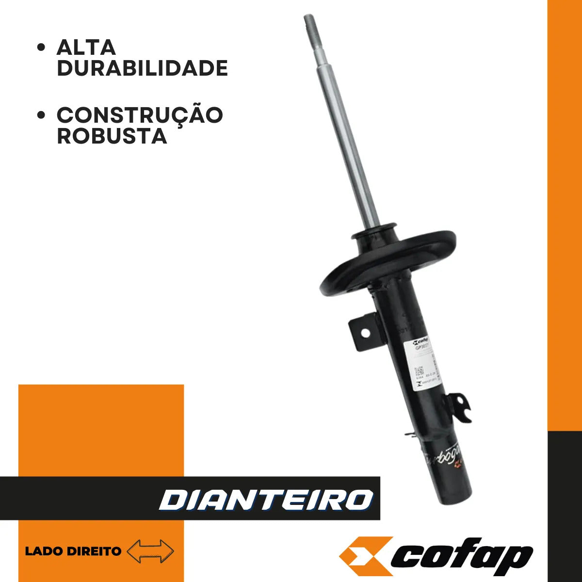 Amortecedor Dianteiro Direito C3 2013 A 2021 Manual Cofap