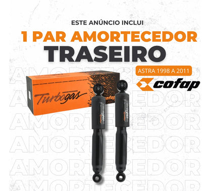 Par Amortecedor Traseiro Cofap Astra Hatch Sedan 1.8 2.0