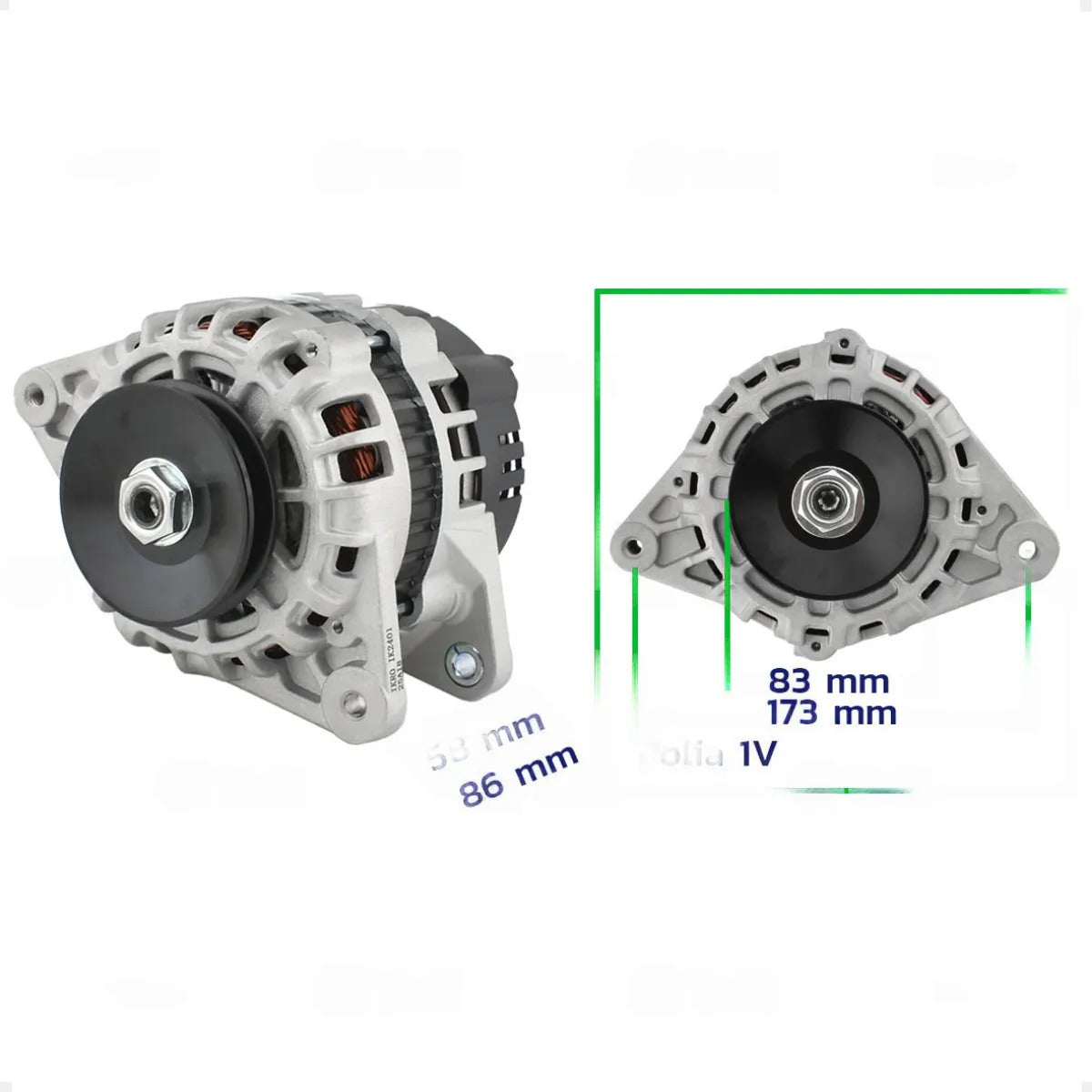 Alternador Bobcat S150 S175 S185 Kubota 90a 12v