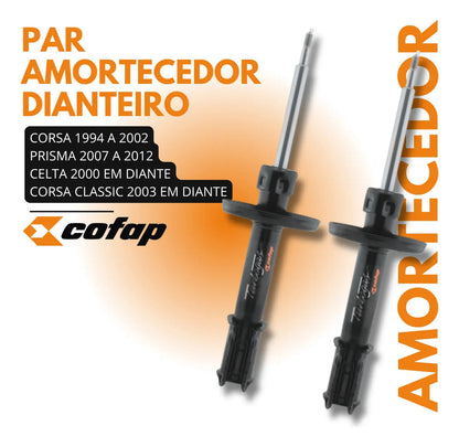 Par Amortecedor Dianteiro Turbogas Cofap Corsa Classic 2008