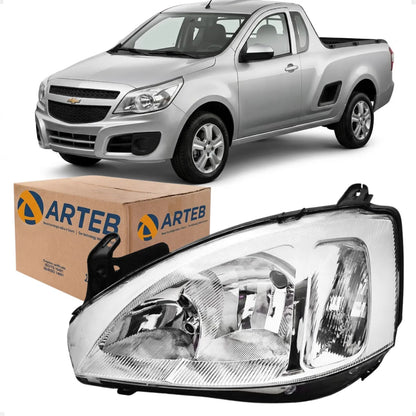 Farol Montana 04 A 10 Corsa 2002 A 2012 Pisca Frisado Arteb