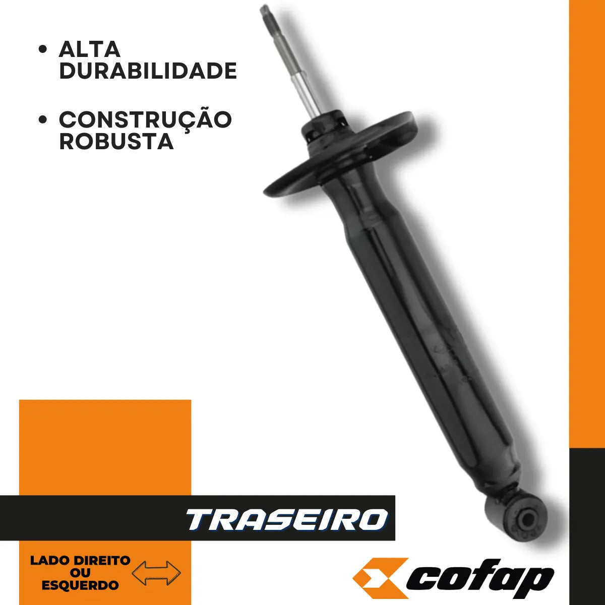 Amortecedor Traseiro Saveiro G2 G3 G4 1998 A 2008 Cofap Supe