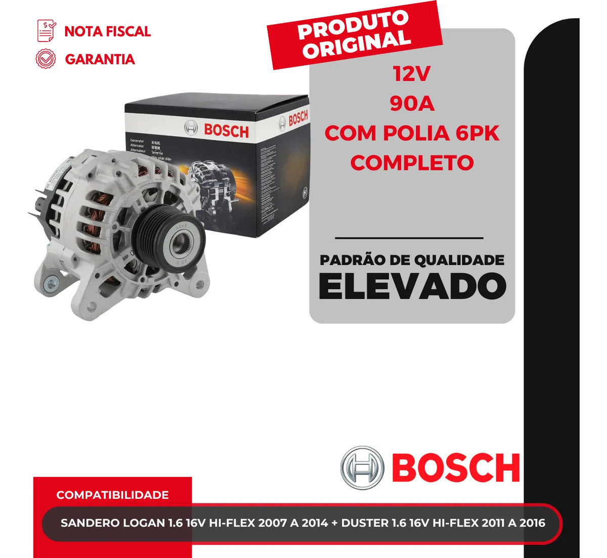 Alternador Bosch 1986a01325