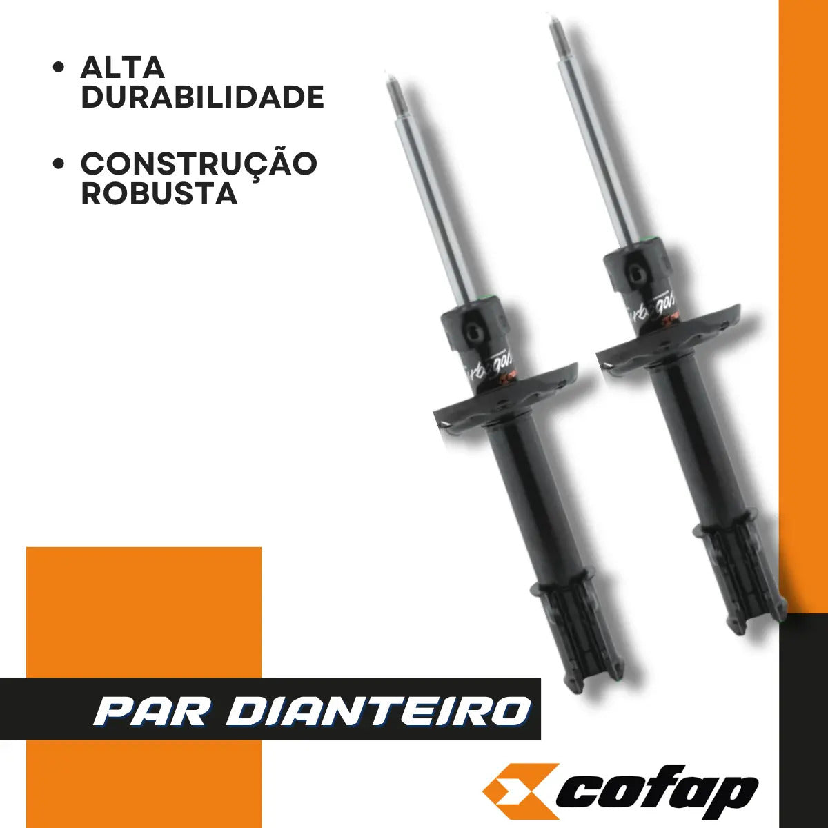 Par Amortecedor Dianteiro Gm Agile 2009 A 2014 Cofap